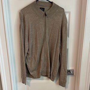 Traveler® Collection Tailored Fit Merino Wool 1/4-Zip Sweater, XL